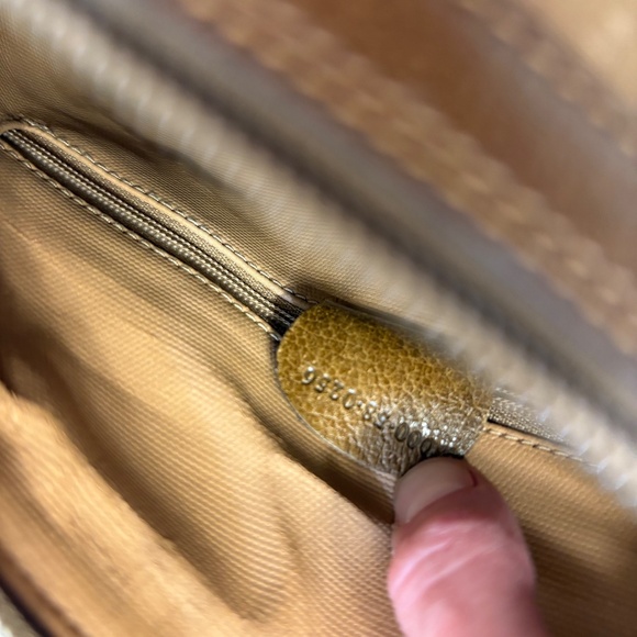 Gucci monogram vintage duffle Boston bag two way with strap - Picture 15 of 16